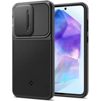 Spigen Optik Armor kryt Samsung Galaxy A55 čierny - Puzdra