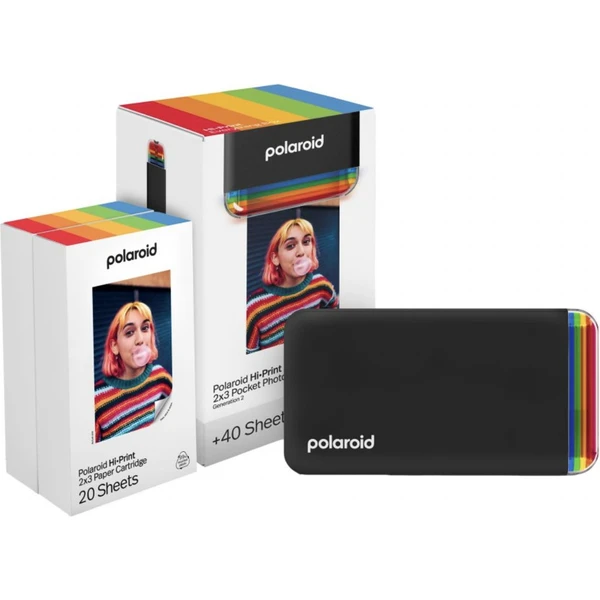 Polaroid Hi-Print Gen 2 tlačiareň E-box čierna - Tlačiarne - Hlavný obrázok