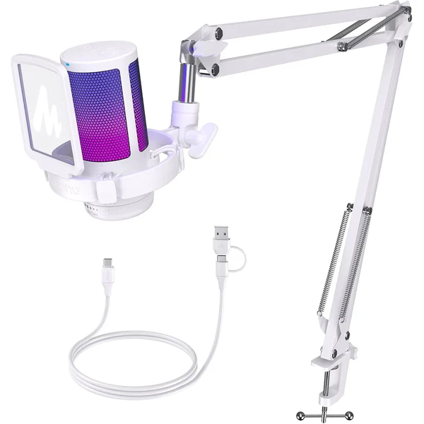 Maono DGM20S mikrofón biela - Mikrofóny - Obrázok C95B000O01
