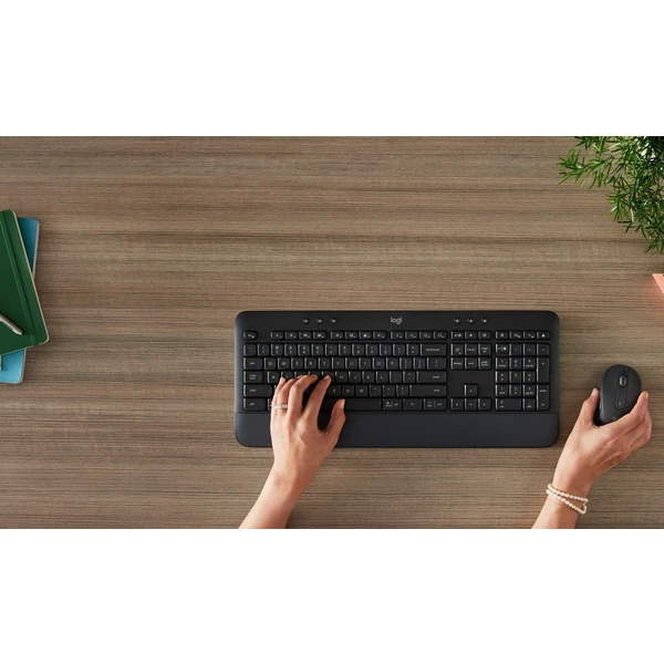 Logitech Signature MK650 for Business - Klávesnica a súprava myši - bezdrôtový - 2.4 GHz, Bluetooth - Klávesnicové sety - Obrázok C9AH100501