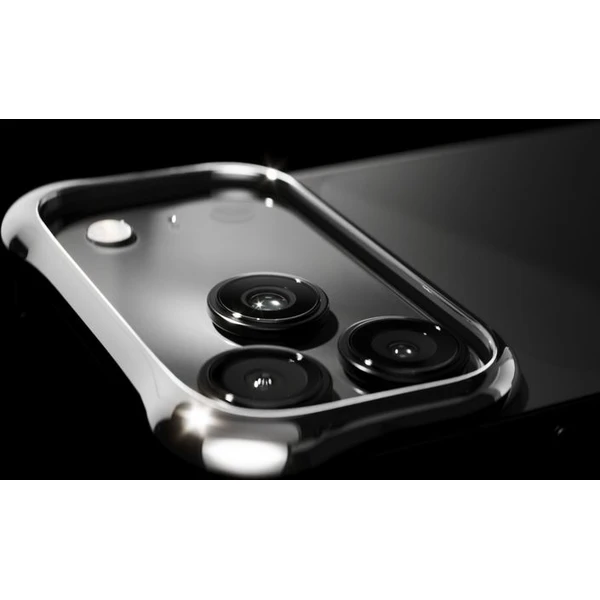 Arc Pulse hliníkový ochranný rám iPhone 17 Pro Max strieborný - Puzdra - Obrázok C9DJ000K01