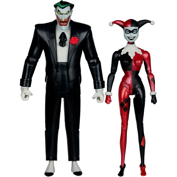 Akčné figúrky McFarlane Toys Batman: The Animated Series - Harley Quinn and Joker (Gold Label) - Figúrky - Obrázok C9YM000K01