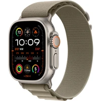 Apple Watch 49/45/44/42mm olivový Alpský ťah malý - Remienky