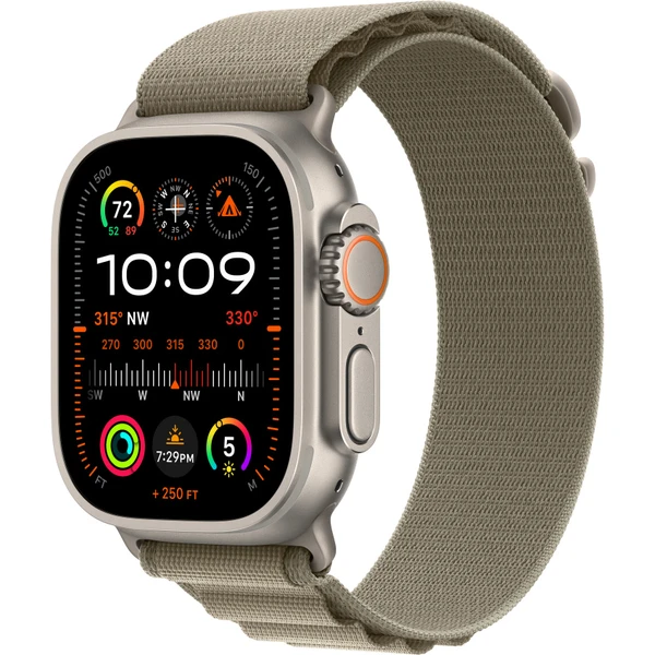 Apple Watch 49/45/44/42mm olivový Alpský ťah malý - Remienky - Hlavný obrázok