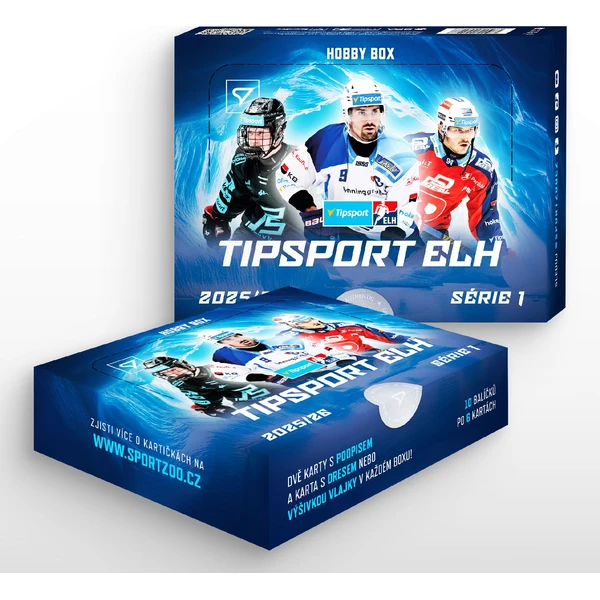 Hokejové karty SportZoo Tipsport ELH 2025/26 1. séria Hobby box - Hokejové karty - Obrázok CAJM000K01