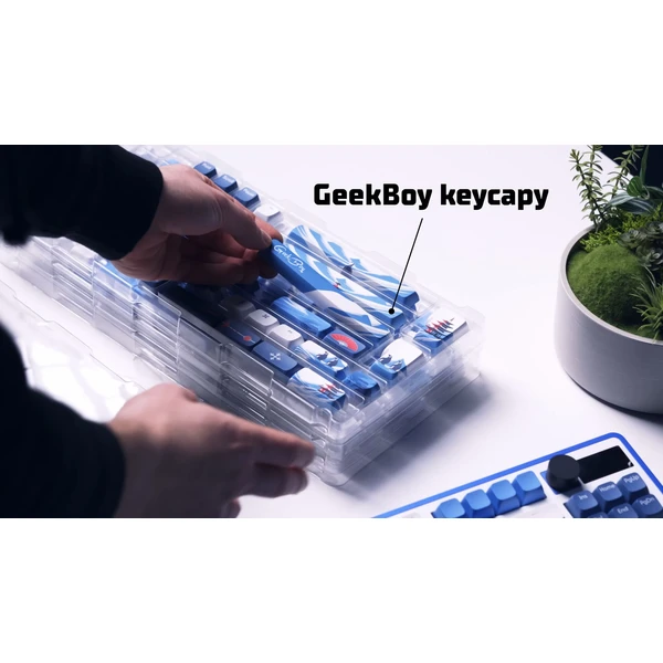 Dark Project - GeekBoy Keycaps [ANSI & ISO] - Klávesnice - Obrázok CAUC000N01