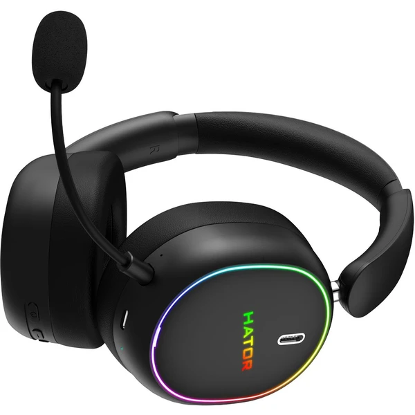 HATOR PHOENIX 2 bezdrôtový headset čierny - Slúchadlá - Obrázok CBAE000J01