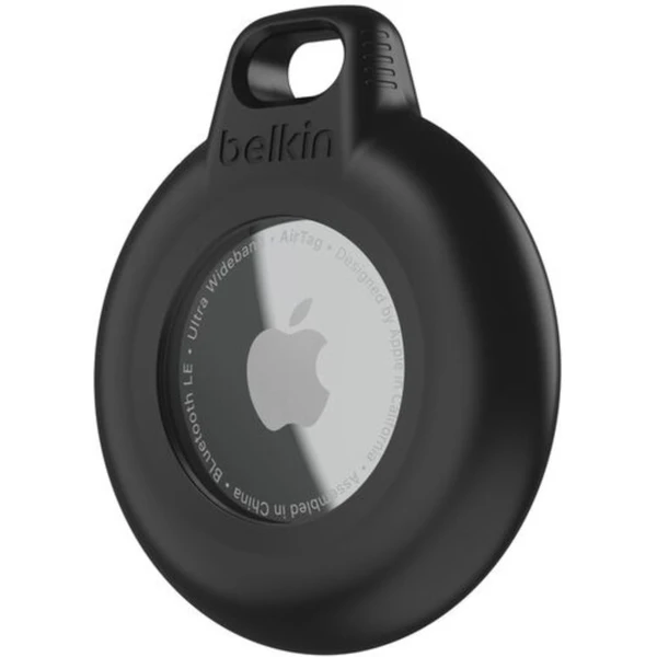 Belkin Secure Waterproof vodotesné puzdro na AirTag s krúžkom čiernej - Puzdra - Obrázok CBCF000O01