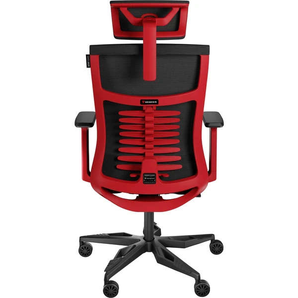Genesis ASTAT 700 G2 ergonomická stolička červená - Stoličky - Obrázok CBI5000O01
