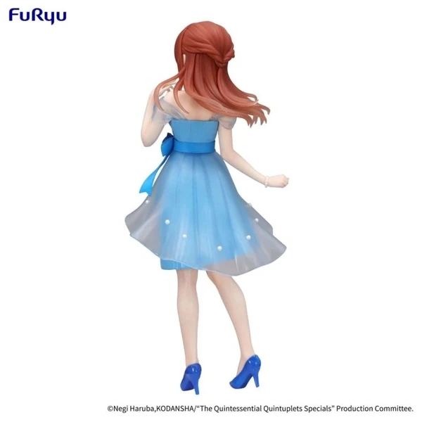 Figúrka Furyu Quintessential Quintuplets Trio-Try-it - Nakano Miku Pastel Dress Ver. 21 cm - Figúrky - Obrázok CBKN000K01