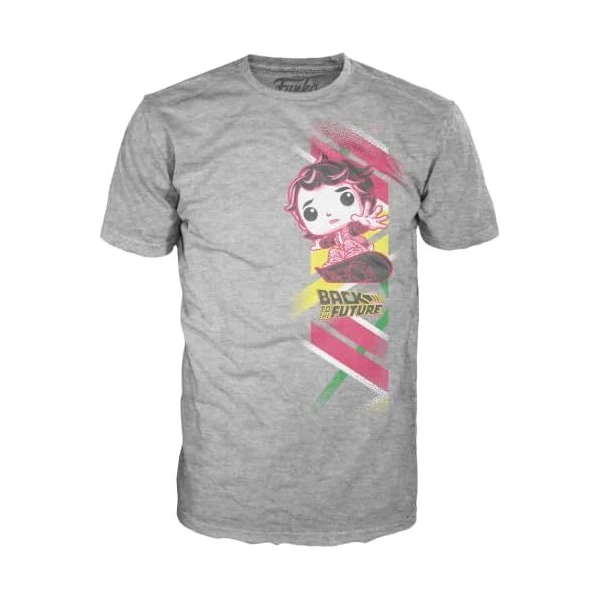 Funko POP! & Tee: Späť na Future - Marty w/Hoverboard S - Darčekové sady - Obrázok CCC8000N01