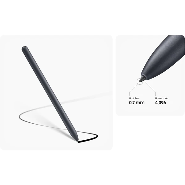 Samsung S Pen Tab S7 FE čierny (EJ-PT730BBEGEU) - Stylusy - Obrázok CCF6300401