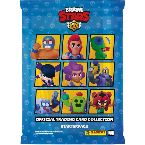 BRAWL STARS - starter set - Zberateľské karty a nálepky - Hlavný obrázok
