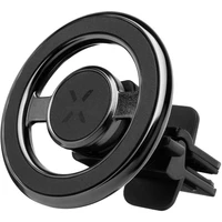 Magnetický kovový držiak FIXED MagMount Vent do ventilácie s podporou MagSafe, čierny - Držiaky