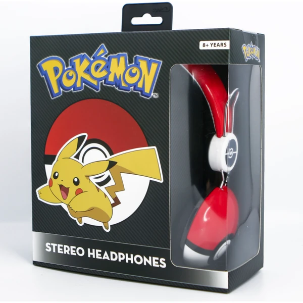 OTL detské náhlavné slúchadlá s motívom Pokémon Pokeball - Slúchadlá - Obrázok CD0Z600301