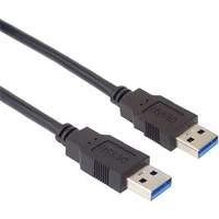 PremiumCord Kábel USB 3.0 Super-speed 5Gbps A-A, 9pin, 1m - Káble