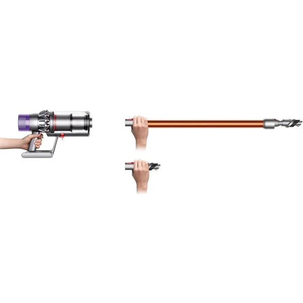 Dyson V10 Absolute 2023 akumulátorový vysávač, tyčový, cyklónový, HEPA filter, 3 úrovne sania, LED i - Tyčové vysavače - Obrázok CDH1000O01