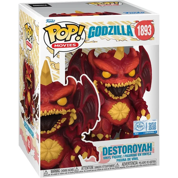 Funko POP! #1893 Movies: Godzilla - Destroyah (Retro-Futurizmus) (Exclusive) - Funko POP! - Obrázok CDMG000K01