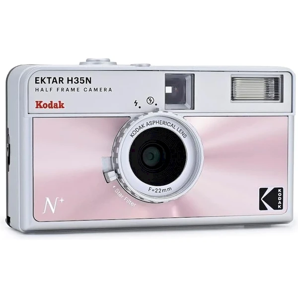 Kodak EKTAR H35N Glazed Analógový fotoaparát ružový - Fotoaparáty - Obrázok CDO0000L01