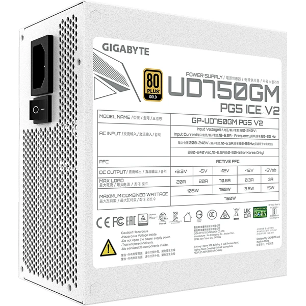 GIGABYTE GP-UD750GM PG5 V2 ICE - Zdroje - Obrázok CDOK000K01