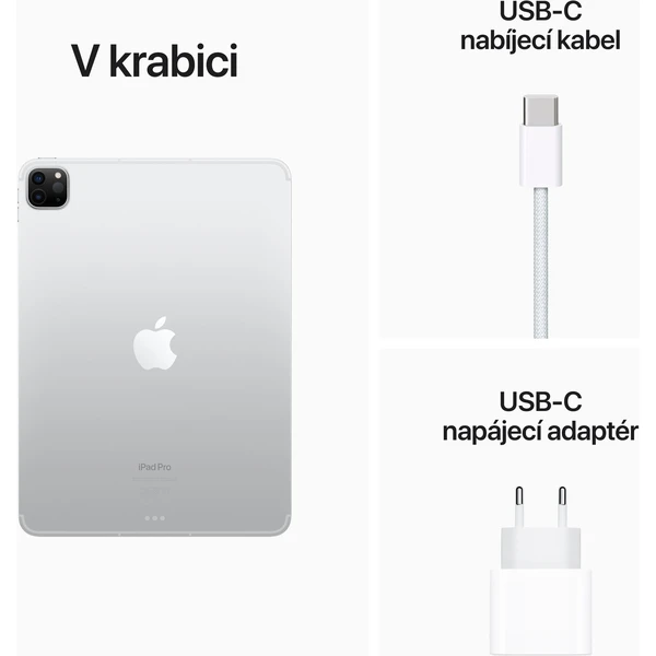 Apple iPad Pro 11" (2022) 256 GB Wi-Fi strieborný - Tablety - Obrázok CEE5700301