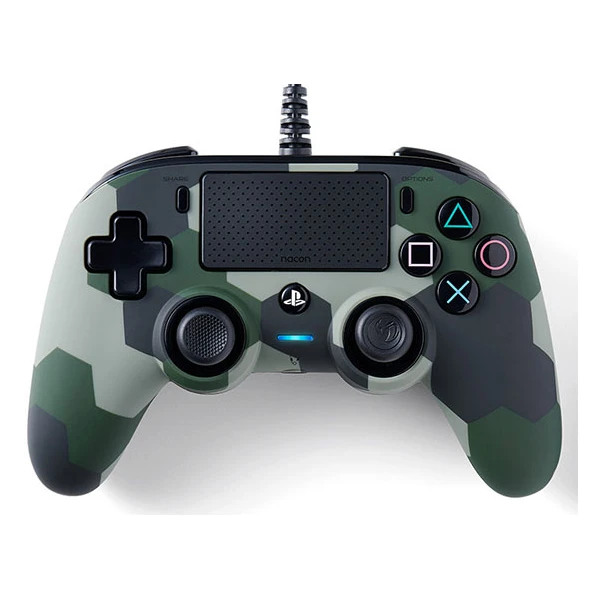 Nacon Gamepad Compact Controller Camo Green (PS4) - Herné ovládače - Hlavný obrázok