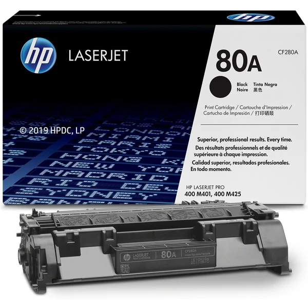 HP CF280A č. 80A Čierna originálna - Tonery - Obrázok CEPE100501