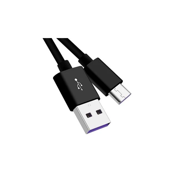 PremiumCord USB-C/USB-A napájací kábel 0,5m čierny - Káble a redukcie - Hlavný obrázok