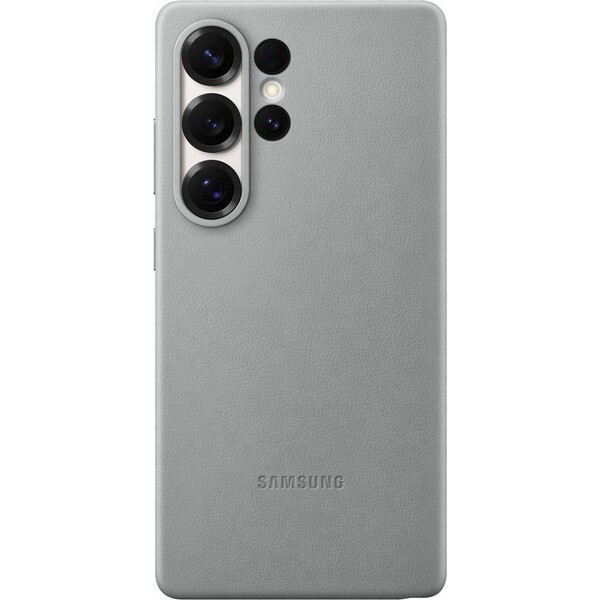E-shop Samsung Kindsuit Case kryt z vegánskej kože Galaxy S25 Ultra šedý