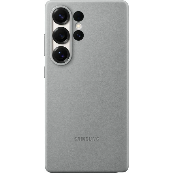Samsung Kindsuit Case kryt z vegánskej kože Galaxy S25 Ultra šedý - Puzdra - Hlavný obrázok