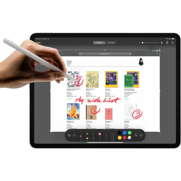 Apple iPad Pro 12,9" 128 GB Wi-Fi + Cellular strieborný (2020) - Tablety - Obrázok CFL1200301