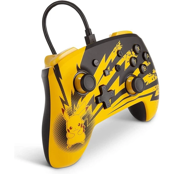 PowerA Enhanced Wired Controller pre Nintendo Switch - Pokémon: Pikachu Lightning - Herné ovládače - Obrázok CFMM100501
