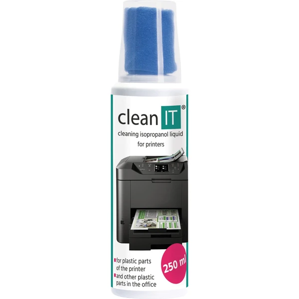 CLEAN IT čistiaci roztok na plasty s utierkou, 250ml (CL-190) - Čistiace roztoky - Hlavný obrázok