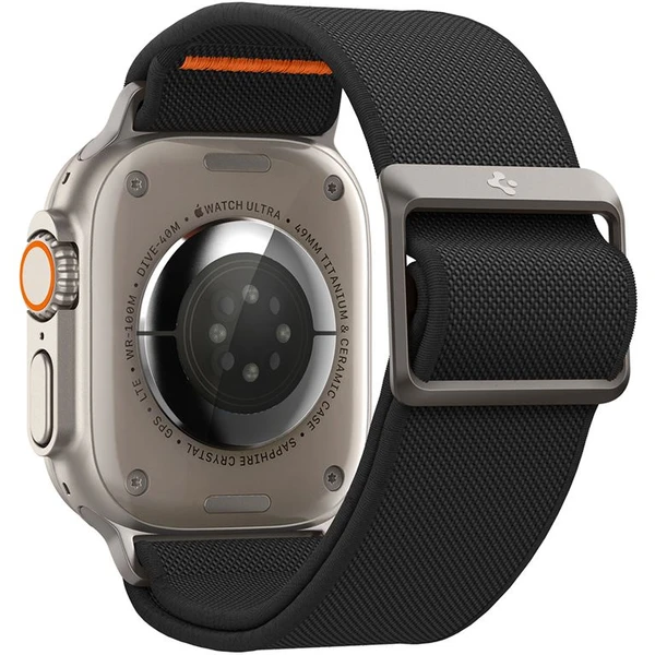 Spigen Lite Fit Ultra remienok Apple Watch 49/46/45/44/42mm čierny - Remienky - Obrázok CGN2000P01