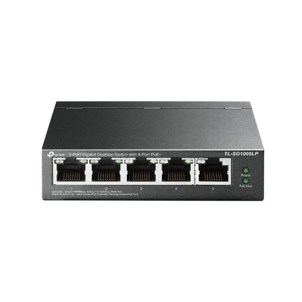 TP-LINK TL-SG1005LP prepínač - Switche - Hlavný obrázok