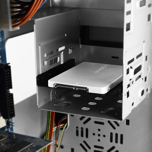 AXAGON RSSM2SD SATA M.2 SATA SSD interný 2.5' ALU box - Rámiky na disky - Obrázok CH7HF00101