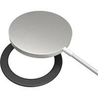 Magnetická nálepka na mobilné telefóny pre použitie technológie MagSafe FIXED MagPlate, čierna - Držiaky