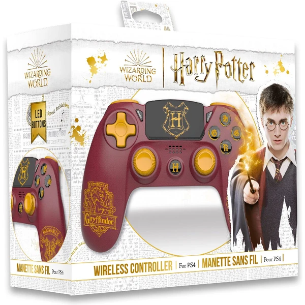 Freaks and Geeks herný ovládač s motívom Harry Potter – Gryffindor (PS4) - Herné ovládače - Obrázok CI92G00101