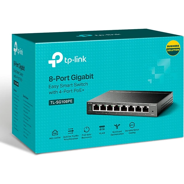 TP-Link TL-SG108PE switch - Switche - Obrázok CII0000601