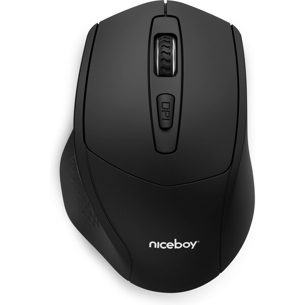 E-shop Niceboy Office M10 Ergonomic bezdrôtová myš čierna