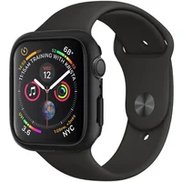 Spigen Thin Fit kryt Apple Watch SE (24/22)/6/SE/5/4 (44 mm) čierny - Puzdra