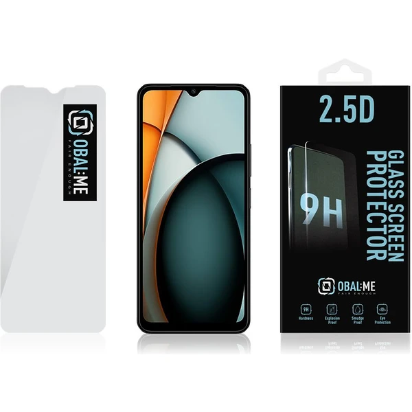 OBAL:ME 2.5D Tvrdené Sklo pre Xiaomi Redmi A3 číre - Ochranné fólie a sklo - Obrázok CIX3000P01