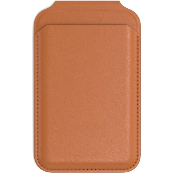 Satechi MagSafe stojanček/peňaženka z vegánskej kože pre iPhone 12/13/14/15 - všetky modely oranžová - Stojany - Obrázok CJ00000J01