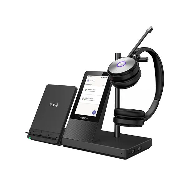 Yealink WH66 Dual DECT základňa s dotykovým LCD Teams - Slúchadlá - Hlavný obrázok