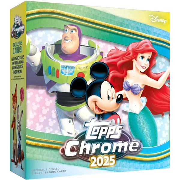 Zberateľské karty 2025 Topps Chrome Disney - Mega Box - Zberateľské karty a nálepky - Hlavný obrázok