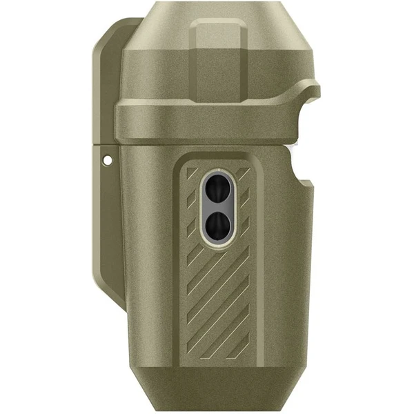 Spigen Lock Fit odolné púzdro Apple AirPods Pro 2 gen. vintage khaki - Puzdra - Obrázok CKK0000N01