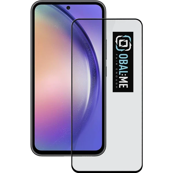 Obal:Me 5D tvrdené sklo Samsung Galaxy A54 5G čierne - Ochranné fólie a sklo - Hlavný obrázok