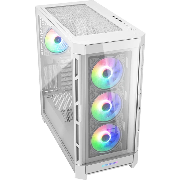 COUGAR DUOFACE Pro RGB biela - Počítačové skrine - Obrázok CKU7000N01