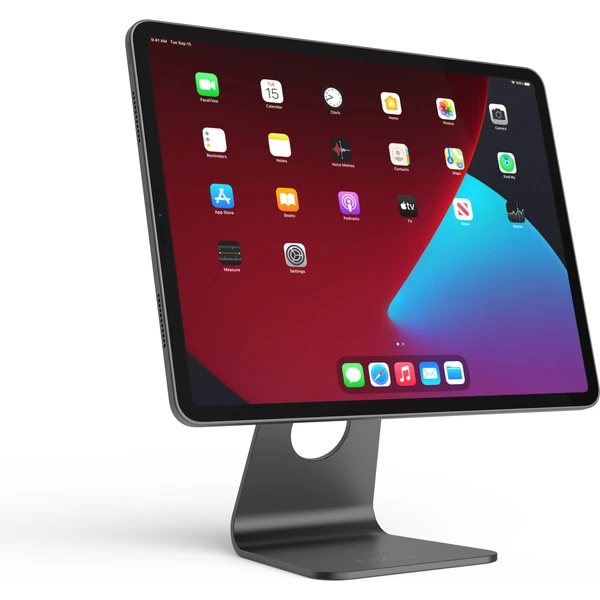 FIXED Frame hliníkový magnetický stojanček iPad Pro 11" (18-22)/Air (20/22/24) vesmírne šedý - Stojany - Obrázok CLAXF00101