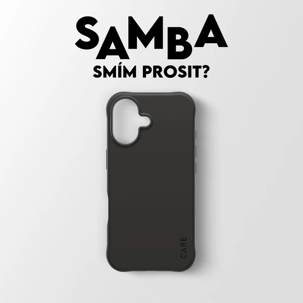 PanzerGlass® CARE Samba kryt s MagSafe Apple iPhone 17 Black - Puzdra - Obrázok CLDH000K01